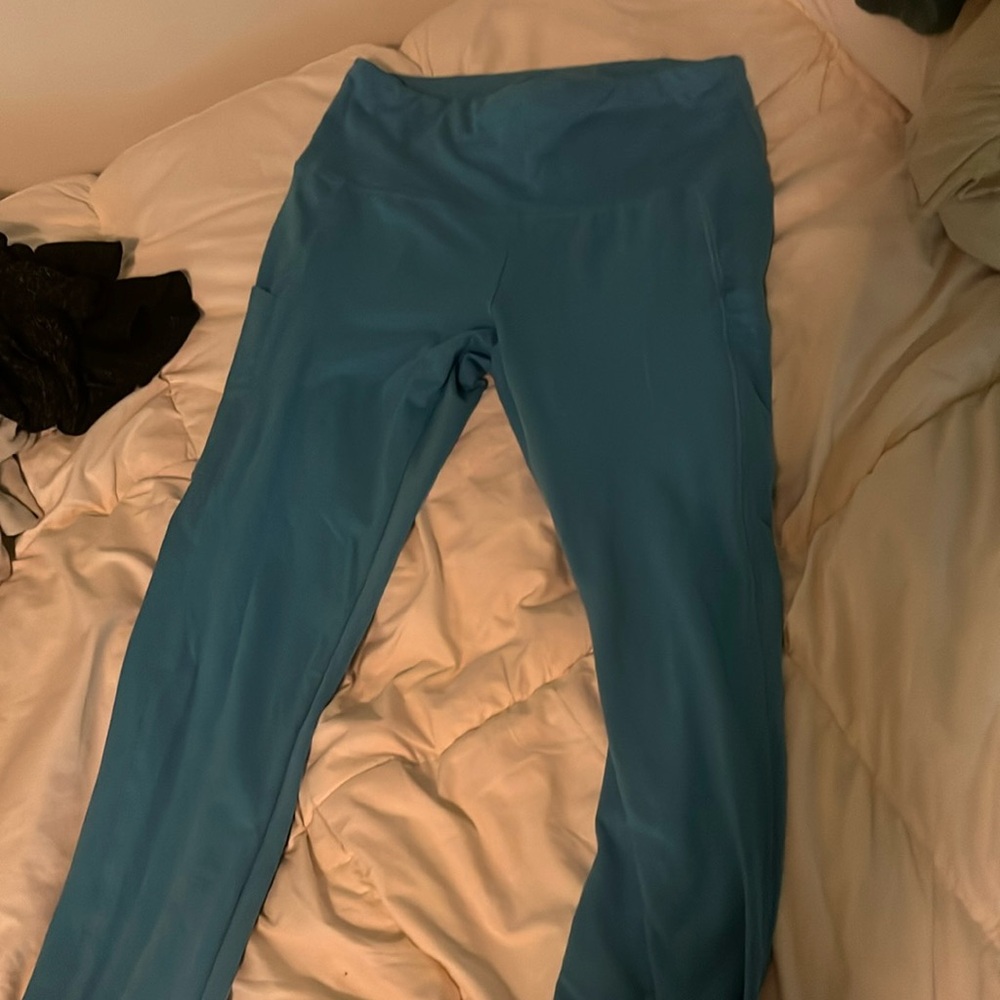 Wild Fable Blue Leggings Pockets